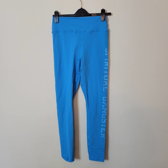 Spiritual Gangster Blue Women's Leggings - Picture 2 of 6